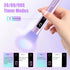 Mini UV Light for Gel Nails, Handheld Nail Lamp with Stand, Portable Cordless UV Nail Dryer Light, Violet