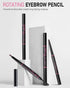 Waterproof Brown Eyebrow Pencil for Women, Filler with Brush for Blondes