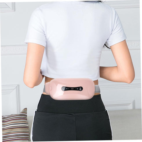 HEATSHAKING Menstrual Heating Pad for Cramps Lumbar Support Belt Rapid Heat Generation Portable Design for Stomach