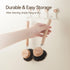 Little Seal Set 2, Dish Brush of Wooden Handle Natural Bristle Scrubber, Non-Scratch Grease Absorbent for Non-Stick