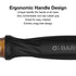 Olivia Garden OG Barber Brushes with Ergonomic Non-Slip Handle, Ionic Technology for Easy Styling on Short Hair