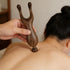 KINTEGOOD Sandalwood Nose Gua Sha Tool, Natural Wooden Multifunctional Meridians Acupoint Massage Tool for Eyes, Face