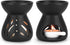 ComSaf Essential Oil Burner Wax Melt Burners Set of 2, Aromatherapy Aroma