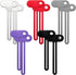 HJZHII 10 Pcs Metal Toothpaste Squeezer, Tube Squeezer Tool Toothpaste Roller Tube Wringer