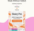 Multipack -100% 54 Count (3 Packs 18) The Honey Pot Company - Organic Cotton Core Tampons w/Bio Plastic Applicator