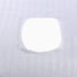 Massage Table Cover with Hole, Soft Cotton Stripe Beauty Massage Bed Sheets, White, 120 x 190