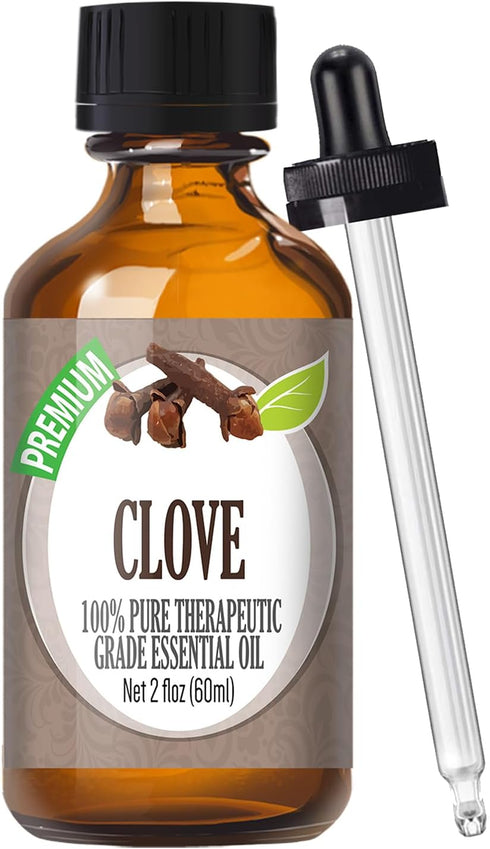 Healing Solutions Clove Essential Oil, 60ml - 2 Fluid Ounces