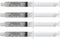 Bright White Smiles Wholesale Teeth Whitening Refill Gel Kit, 4 Syringes, 44% Carbamide Peroxide Bleaching Product