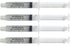 Bright White Smiles Wholesale Teeth Whitening Refill Gel Kit, 4 Syringes, 44% Carbamide Peroxide Bleaching Product