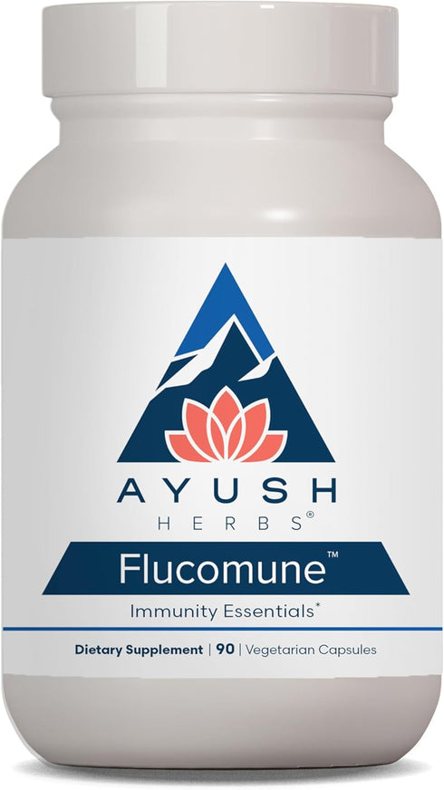 Ayush Herbs Flucomune - Immune Support Supplement, Sinus Support for Women &