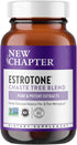 New Chapter Menopause Supplement - Estrotone Herbal Blend with Black Cohosh, 60 ct Vegetarian Capsule