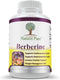 Simply Natures Pure Premium Berberine HCl 500mg - 120 Capsules for Cardiovascular, Gastrointestinal Support