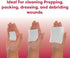 Dealmed 3’’ x 3’’ Sterile Gauze Pads, 100 Count, Disposable and Individually Wrapped for First Aid