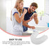 HEALLILY 2pcs U Shaped Toothbrush Head Silicone Automatic Electric Toothbrush Heads Replacement Refill