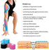 OBTANIM 4 Rolls Kinesiology Tape, Waterproof Breathable Athletic Elastic for Muscle Pain Relief in Gym, Fitness, Running