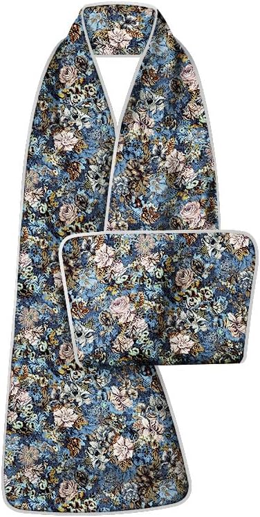 KUSIKIKA 4 Pack Reversible Adult Bibs for men women Scarf Dignified Alternative to Washable and Reusable Clothing