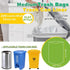 SWIHELP Medium Garbage Bags, 8 Gallon /30 Liter, 220 Count Trash Bags for Bathroom, Bedroom, Office
