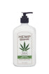Unscented Body Lotion Natural Hemp Seed Oil - Moisturizing & Soothing Skincare, Paraben-Free, 18 Oz for Sensitive Skin