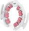 VOMLOR Cellulite Massage Roller - Lymphatic Drainage Tool for Deep Tissue Fascia Massage