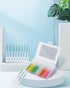 70PCS Soft Braces Brush Set, 50PCS Tooth Picks Flossing Head for Oral Tooth Cleaning, with Disposable Toothpicks