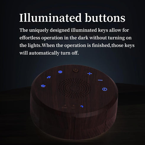 Portable White Noise Sound Machine for Adults & Babies
