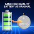 PFHL 295-7600 295-76/295-7600 A930 A980 B020 B023 A930 A980 MT516 MT516F Battery, Compatible with Citizen Eco-Drive