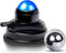 Massage Ball, Mountable Muscle Massage Roller for Pain Relief, Suction Cup Self Back Massager Roller - 2 Balls