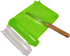 Medarchitect Right Hand Pill Counting Tray - Light Green with Spatula (Wood Handle)