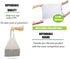 10 Gallon Drawstring Trash Bag, 0.9 Mil, 90 Counts for Convenient Trash Disposal and Organization