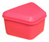 Pureline Hot Pink Oralcare Denture Container for Soaking Complete Upper & Lower