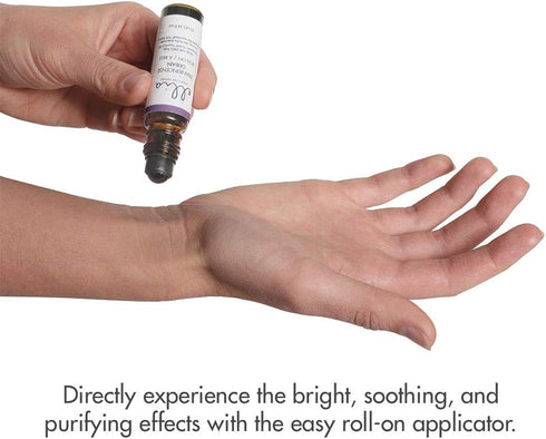 Ellia Frankincense Essential Oil Roll-On, 10ml, 100% Pure, Therapeutic Grade, Clear