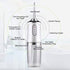 Dental Flosser Water Jet Oral Irrigator, Portable Rechargeable, Multiple Pressure Modes for Teeth and Braces
