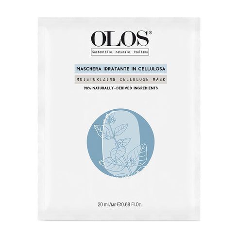 Moisturizing Cellulose Mask, 0.67 oz - Sheet Masks with Indian Ginseng, Hyper-Fermented Aloe - Antioxidant, Protective and Hydrating Face Mask