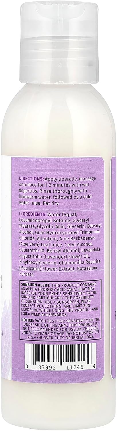 REVIVA LABS Glycolic Acid Cleanser, 4 oz
