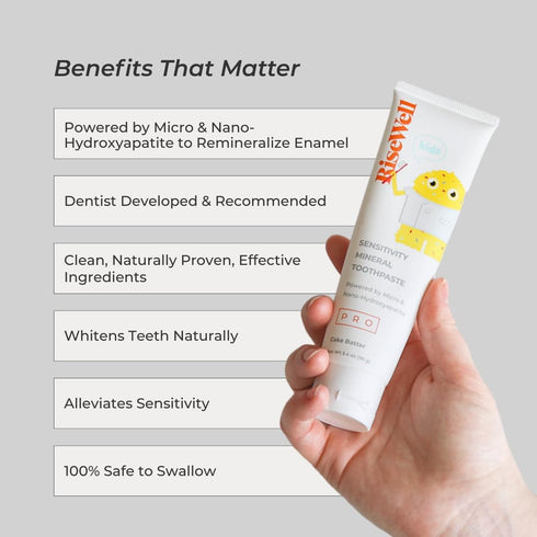 PRO Mineral Toothpaste for Kids by RiseWell