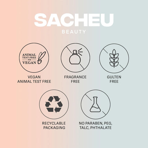 Sacheu Slick Skin Gua Sha Oil - 1 Fl Oz Squalane Oil for Face, Essential Lipids Anti Aging Face Serum, Moisturizing and