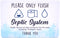 Septic Tank Bathroom Sign | Fun Adhesive Septic System Signs for Toilet | Novelty WC Septic Sign