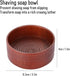Soap Bowl, Wooden Shaving Soap Mug - Exquisite Design to Enhance Your Shave, Suitable for Men