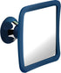 MIRRORVANA Fogless Shower Mirror for Shaving, Upgraded Suction, Anti Fog, 360° Swivel, 6.3" x 6.3" (Blue)