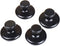 QYLHH 4 Pcs Mushroom Hot Massage Stones Set Natural Bian Warm Rocks Kit