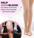 ITA-MED Unisex Closed Toe Thigh High Compression Stockings - Comfort Fit