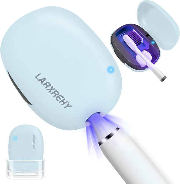 Toothbrush Cleaner Case - Toothbrush Covers with Holder - Portable & Rechargeable