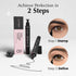 Waterproof Liquid Eyeliner Stamp - Winged Eyeliner Tool, 2x Cat Eye, Smudge Proof Black