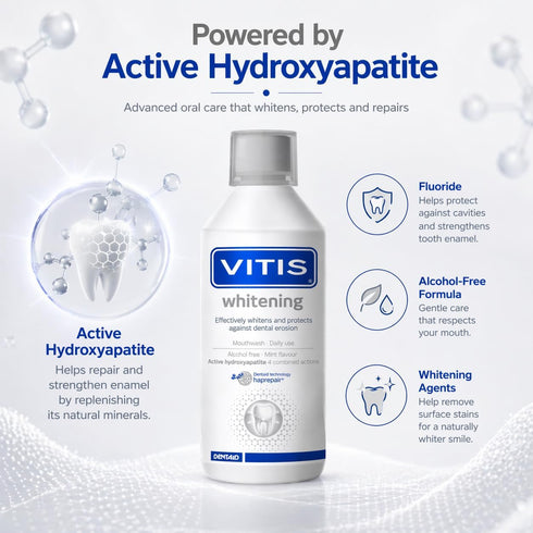 Vitis 500ml Whitening Mouthwash