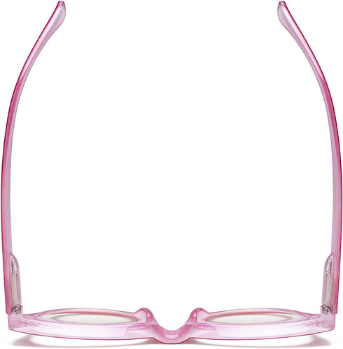 Eyekepper Large Cateye Design Reading Glasses - Oversized Readers for Women (Red)