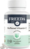 FREEDA Vitamin C - Buffered Vitamin C 500mg, Kosher, Powerful Antioxidant Immune Support - 100 Count