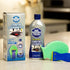 Bar Keepers Friend Cooktop Cleaner + Scraper + Dish Fish, Multipurpose Liquid Stovetop Cleanser for Glass & Ceramic