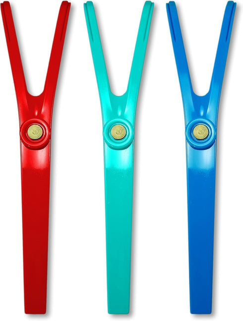 Dental Floss Holder, 3 Pack in Assorted Colors