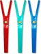 Dental Floss Holder, 3 Pack in Assorted Colors