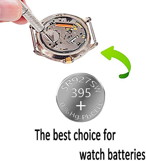 SKOANBE 20Pack 1.5V SR927SW LR926 395 399 AG7 Watch Button Cell Batteries